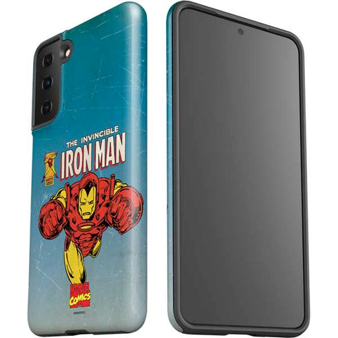 Marvel Classic Comics The Invincible Iron Man Galaxy S21 Plus 5G Pro Case