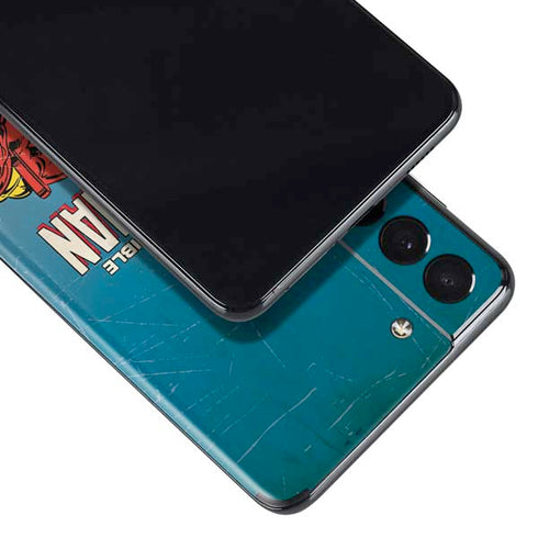 Marvel Classic Comics The Invincible Iron Man Galaxy S21 Plus 5G Skin