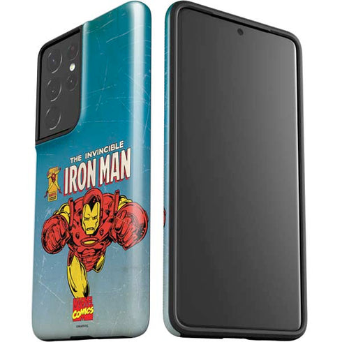 Marvel Classic Comics The Invincible Iron Man Galaxy S21 Ultra 5G Pro Case