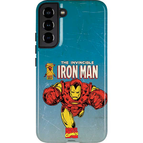 Marvel Classic Comics The Invincible Iron Man Galaxy S22 Plus Pro Case