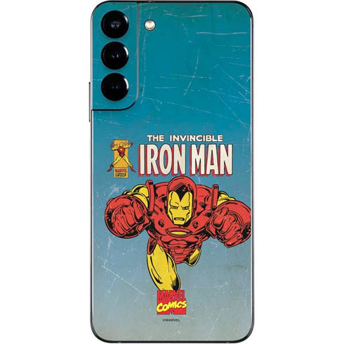 Marvel Classic Comics The Invincible Iron Man Galaxy S22 Plus Skin