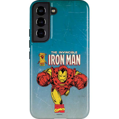 Marvel Classic Comics The Invincible Iron Man Galaxy S22 Pro Case