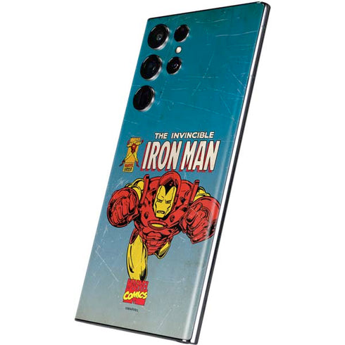 Marvel Classic Comics The Invincible Iron Man Galaxy S22 Ultra Skin