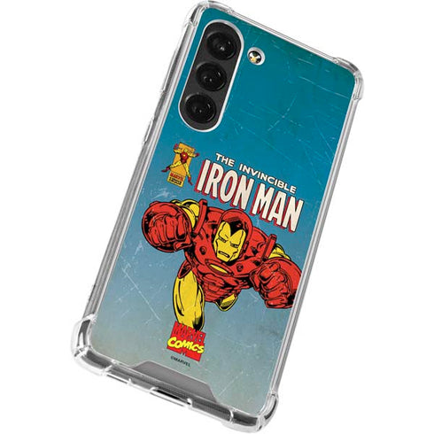 Marvel Classic Comics The Invincible Iron Man Galaxy S23 Clear Case