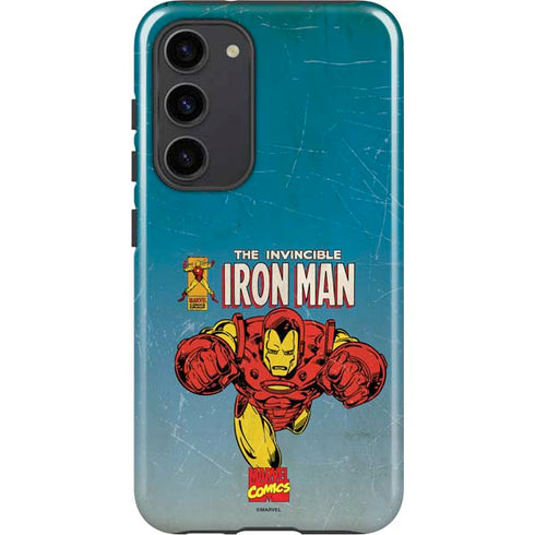 Marvel Classic Comics The Invincible Iron Man Galaxy S23 Plus Pro Case