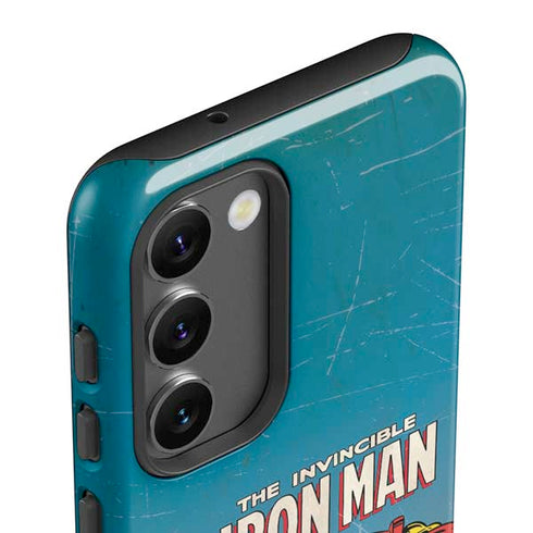 Marvel Classic Comics The Invincible Iron Man Galaxy S23 Plus Pro Case