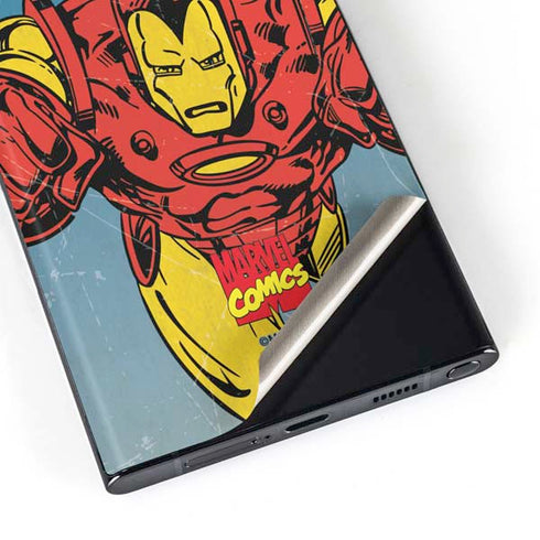 Marvel Classic Comics The Invincible Iron Man Galaxy S23 Ultra Skin