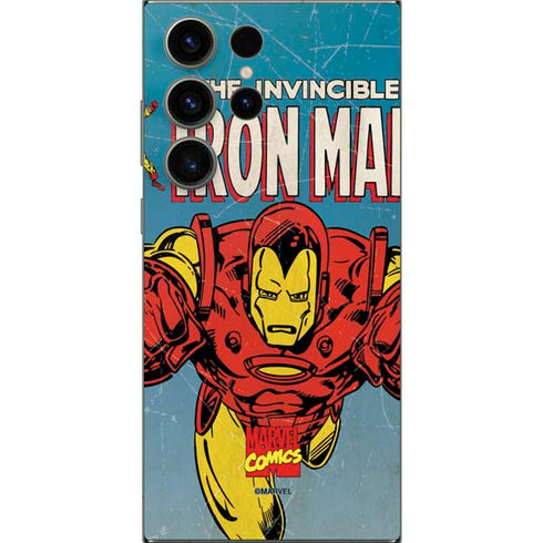 Marvel Classic Comics The Invincible Iron Man Galaxy S24 Ultra Skin