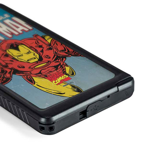 Marvel Classic Comics The Invincible Iron Man Galaxy S24 Ultra Waterproof Case