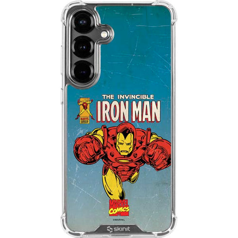 Marvel Classic Comics The Invincible Iron Man Galaxy S26 Plus Clear Case