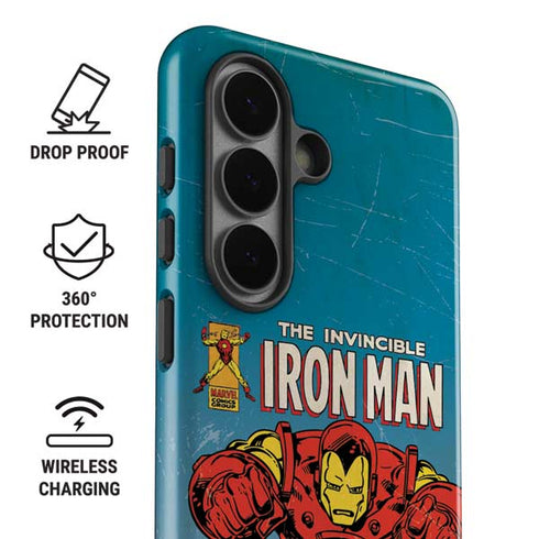 Marvel Classic Comics The Invincible Iron Man Galaxy S26 Plus Impact Case