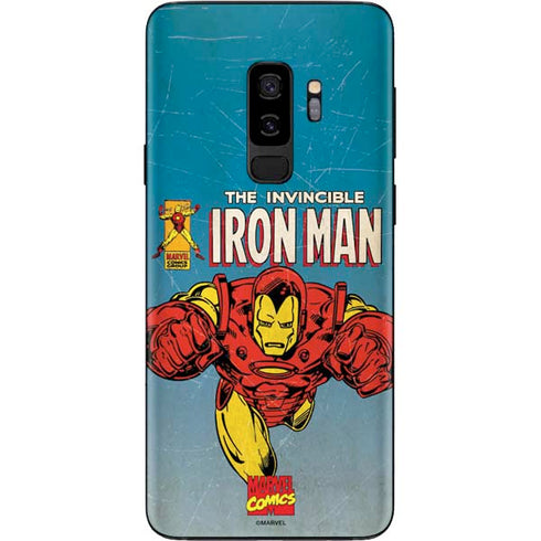 Marvel Classic Comics The Invincible Iron Man Galaxy S9 Plus Skin