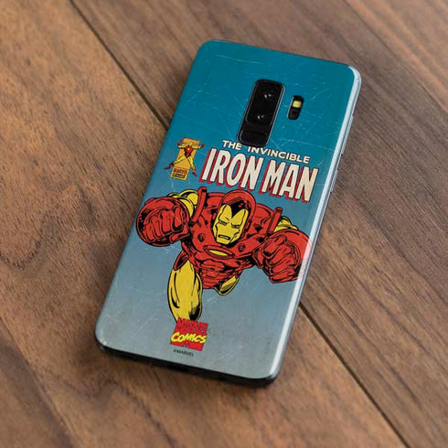 Marvel Classic Comics The Invincible Iron Man Galaxy S9 Plus Skin