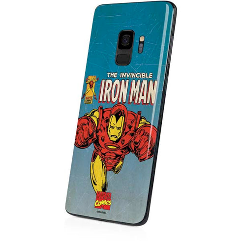 Marvel Classic Comics The Invincible Iron Man Galaxy S9 Skin