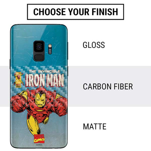 Marvel Classic Comics The Invincible Iron Man Galaxy S9 Skin