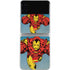 Marvel Classic Comics The Invincible Iron Man Galaxy Z Flip3 5G Skin