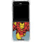 Marvel Classic Comics The Invincible Iron Man Galaxy Z Flip6 Clear Case
