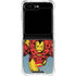 Marvel Classic Comics The Invincible Iron Man Galaxy Z Flip6 Clear Case