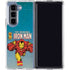 Marvel Classic Comics The Invincible Iron Man Galaxy Z Fold5 5G Clear Case