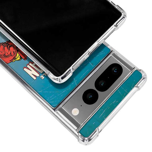 Marvel Classic Comics The Invincible Iron Man Google Pixel 7 Pro Clear Case