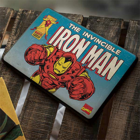 Marvel Classic Comics The Invincible Iron Man Google Pixelbook Go Skin