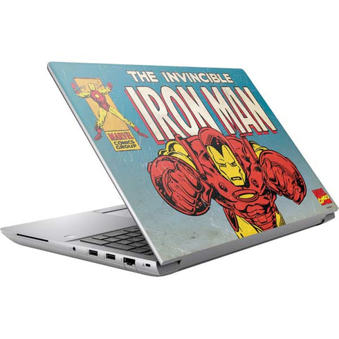 Marvel Classic Comics The Invincible Iron Man HP ZBook Fury 16 G10 Skin