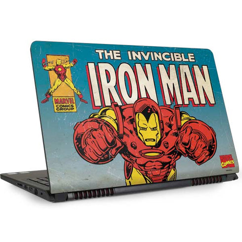 Marvel Classic Comics The Invincible Iron Man Dell Inspiron Skin