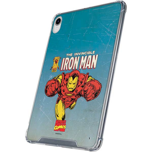 Marvel Classic Comics The Invincible Iron Man iPad 11th Gen (2025) Clear Case