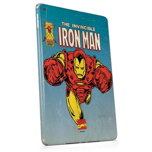 Marvel Classic Comics The Invincible Iron Man Apple iPad Skin