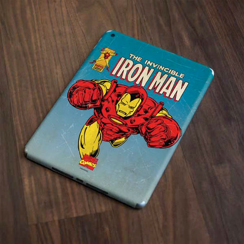 Marvel Classic Comics The Invincible Iron Man Apple iPad Skin