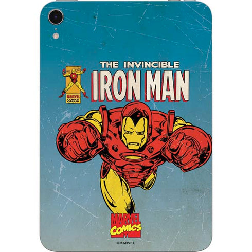 Marvel Classic Comics The Invincible Iron Man Apple iPad Mini Skin