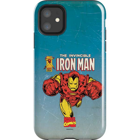 Marvel Classic Comics The Invincible Iron Man iPhone 11 Impact Case