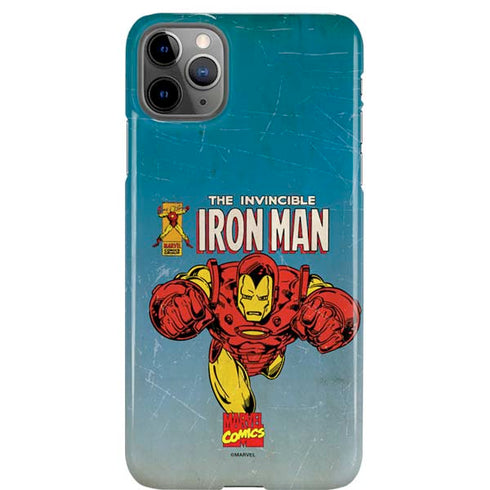 Marvel Classic Comics The Invincible Iron Man iPhone 11 Pro Max Lite Case