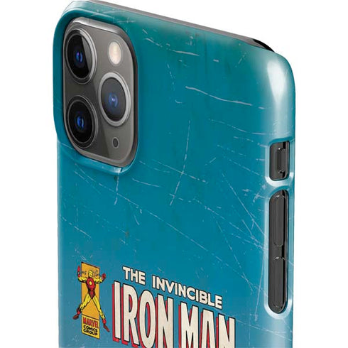 Marvel Classic Comics The Invincible Iron Man iPhone 11 Pro Max Lite Case