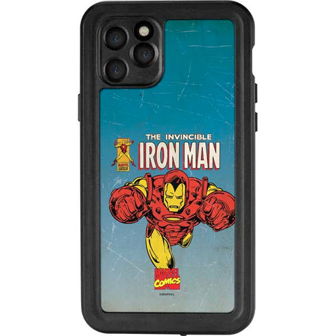 Marvel Classic Comics The Invincible Iron Man iPhone 11 Pro Waterproof Case