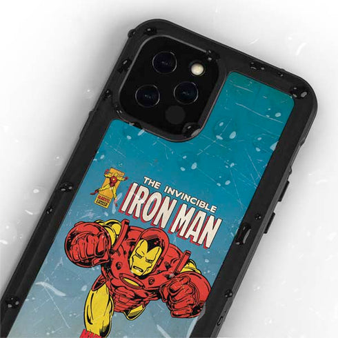 Marvel Classic Comics The Invincible Iron Man iPhone 12 Pro Max Waterproof Case