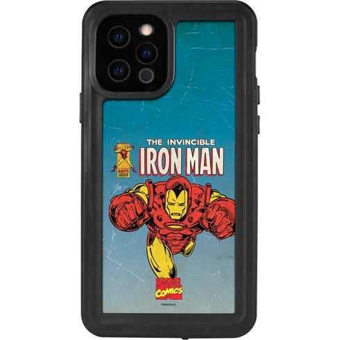 Marvel Classic Comics The Invincible Iron Man iPhone 12 Pro Waterproof Case