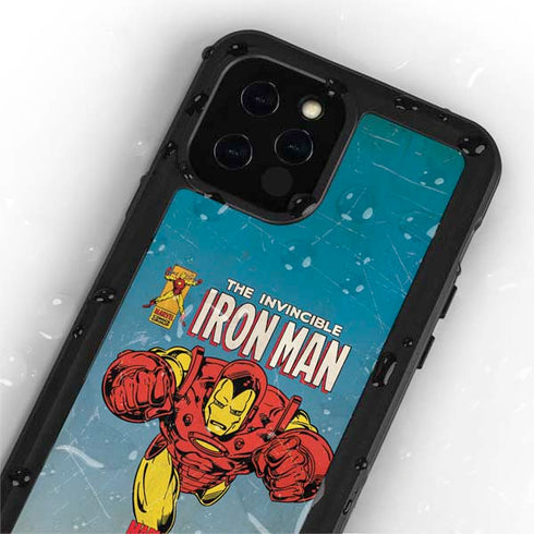 Marvel Classic Comics The Invincible Iron Man iPhone 12 Pro Waterproof Case