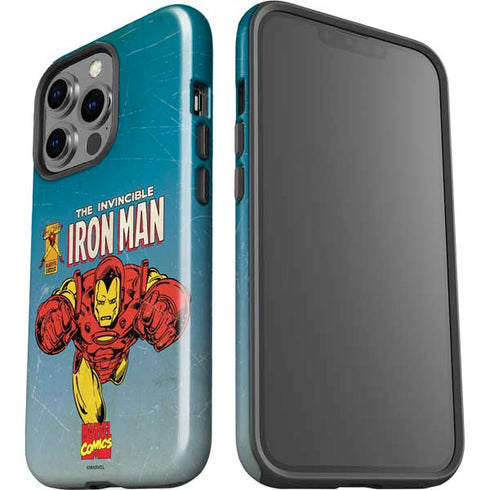 Marvel Classic Comics The Invincible Iron Man iPhone 13 Pro Impact Case