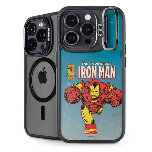 Marvel Classic Comics The Invincible Iron Man iPhone 13 Pro Kickstand Case