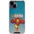 Marvel Classic Comics The Invincible Iron Man iPhone 14 Plus Clear Case