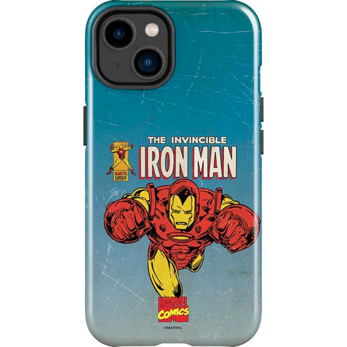 Marvel Classic Comics The Invincible Iron Man iPhone 14 Plus Impact Case