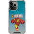 Marvel Classic Comics The Invincible Iron Man iPhone 14 Pro Max Clear Case