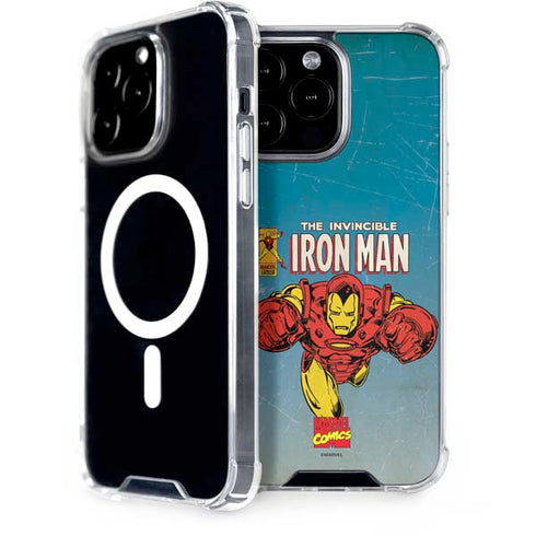 Marvel Classic Comics The Invincible Iron Man iPhone 14 Pro Max MagSafe Case