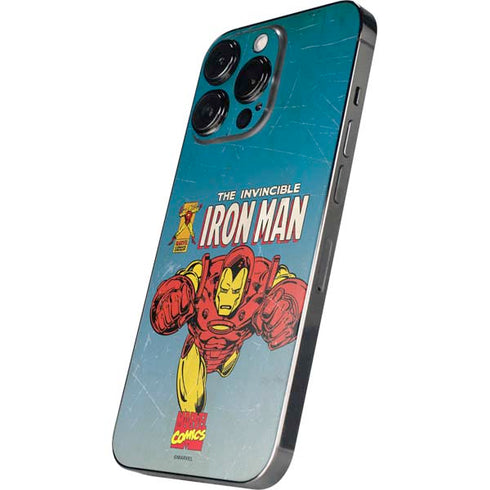 Marvel Classic Comics The Invincible Iron Man iPhone 14 Pro Max Skin