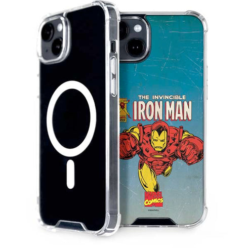 Marvel Classic Comics The Invincible Iron Man iPhone 15 MagSafe Case