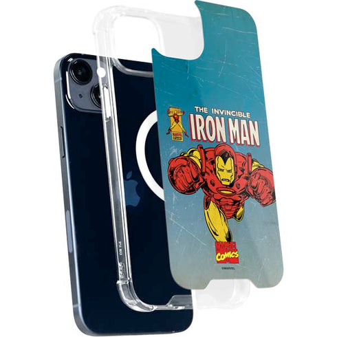 Marvel Classic Comics The Invincible Iron Man iPhone 15 MagSafe Case