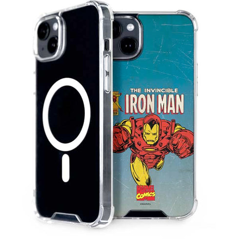 Marvel Classic Comics The Invincible Iron Man iPhone 15 Plus MagSafe Case