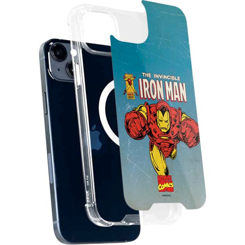 Marvel Classic Comics The Invincible Iron Man iPhone 15 Plus MagSafe Case