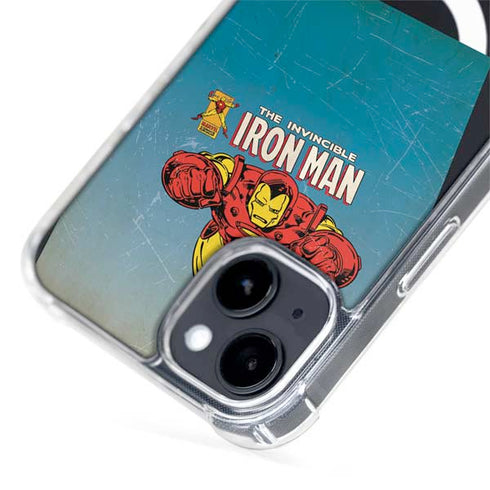 Marvel Classic Comics The Invincible Iron Man iPhone 15 Plus MagSafe Case